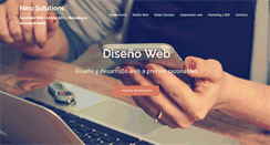 Desktop Screenshot of ninosolutions.com